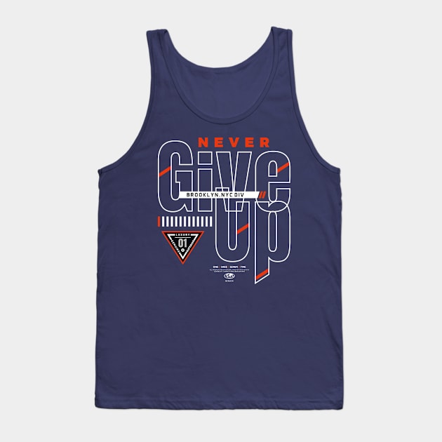 Don't give up typo Tank Top by Choulous79